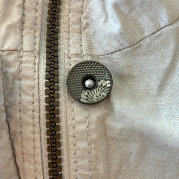 Buffalo Ladies Lightweight Utility Jacket in Beige Size Medium - Picture 13 of 14